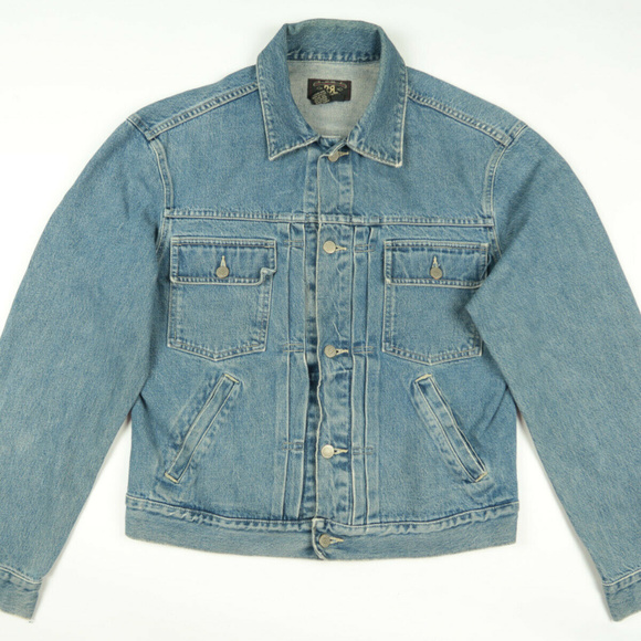 rrl denim trucker jacket